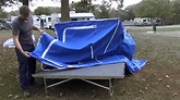 Time Out Deluxe Motorcycle Camper Setup - YouTube