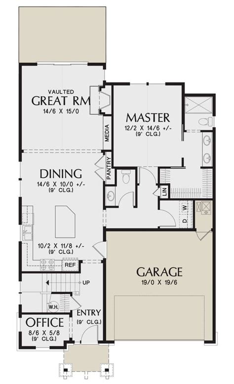 House Plan 009 00355 Modern Farmhouse Plan 966 Square Feet 2