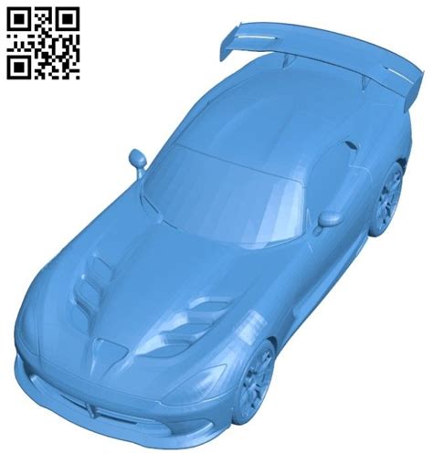 Acr Viper Race Car B004894 File Stl Free Download 3d Model For Cnc And