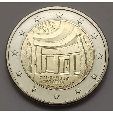 Coin X Malta Euros Templo Hypogeum Hal Saflieni Uds