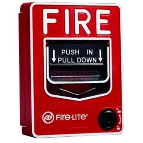 Fire Lite Alarms Bg12lx Addressable Pull Station