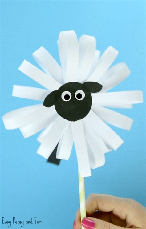 Paper Sheep Craft Easy Peasy And Fun