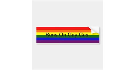 Gay Bumper Sticker Zazzle