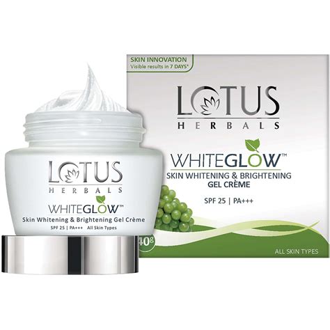 Buy Lotus Herbals Whiteglow Skin Whitening And Brightening Gel Crme Spf
