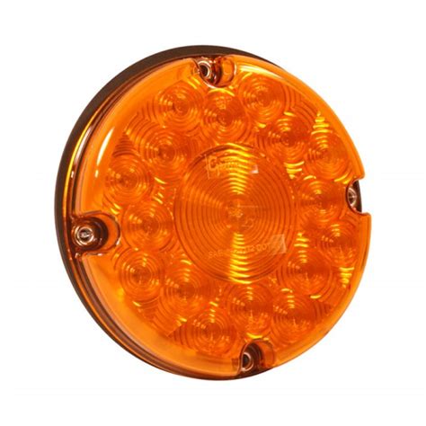 Grote® 55993 7 Round Amber Led Turn Signal Light
