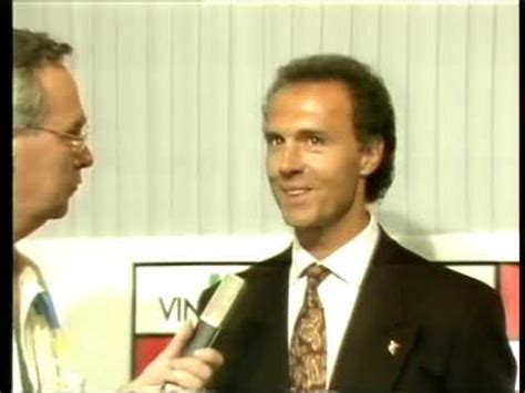 Der star ist der teamchef bild: Teamchef Franz Beckenbauer bei der WM 1990 - YouTube