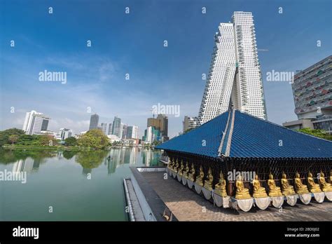 Beautiful Colombo City Buildings And Skyline In Sri Lanka Stock Photo