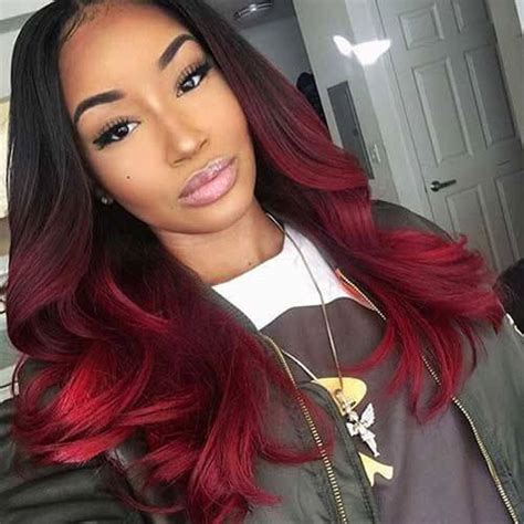 60 best ombre hair color ideas for blond, brown, red and black hair. Reveal Your Fiery Nature with These 50 Red Ombre Hair ...