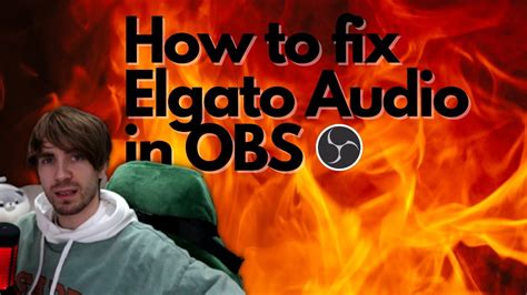 How To Fix Elgato Hd S Audio In Obs From Snapping Cracking Popping