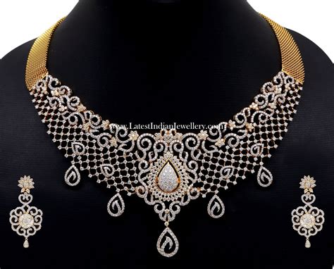 Luxurious Indian Bridal Diamond Necklace