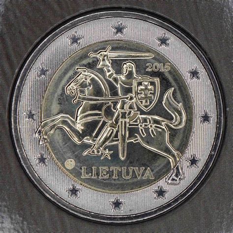 Litauen 2 Euro Münze 2015 Euro Muenzentv Der Online Euromünzen Katalog