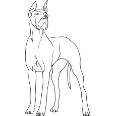 Funny labrador retriever playing ball. Top 25 Free Printable Dog Coloring Pages Online
