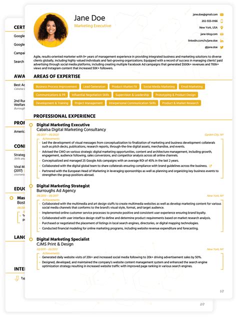 Sample Cv For Applying To University Free Samples Examples And Format