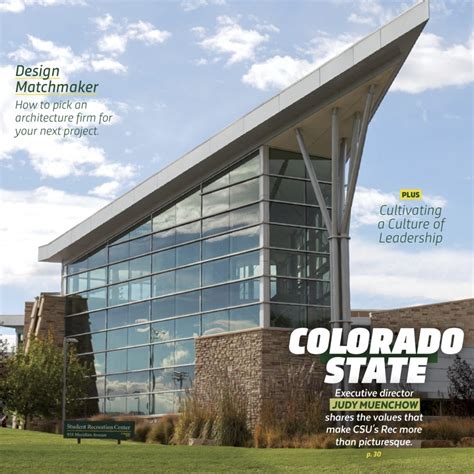 Rec Center Featured In Magazines Cover Story