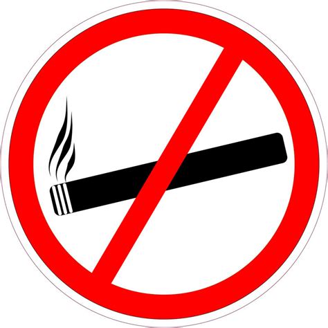 Lebt von seiner radikalen argumentation: Rauchen verboten Aufkleber Nichtraucher Rauchverbot ...