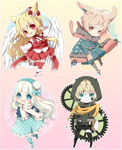 Chibi Commission Batch05 By Inma On Deviantart With