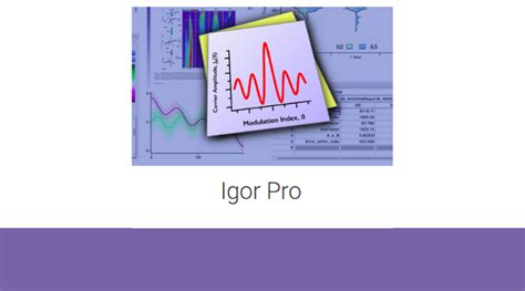 Igor Pro Distribuidor Software Científico Y Técnico