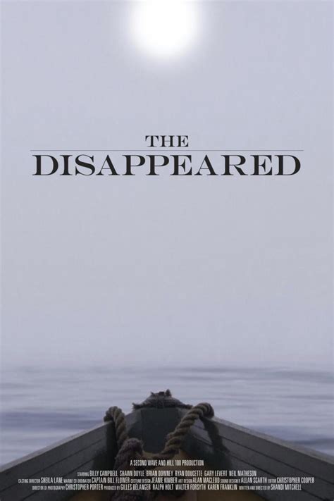 The Disappeared 2012 Filmaffinity