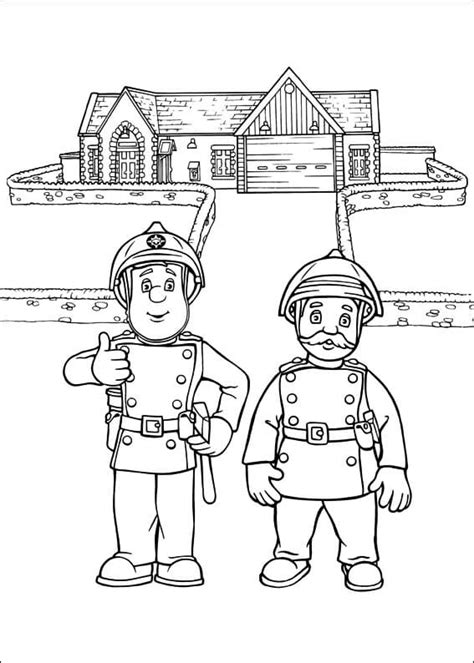 Penny Morris From Fireman Sam Coloring Page Free Printable Coloring