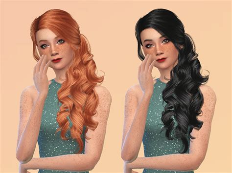 Sims 4 Cc Cute Side Ponytail Hairstyles All Free Fandomspot Owlsupernova