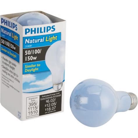 Philips 50100150 Watt 3 Way Natural Light Bulb 1 Ct Kroger