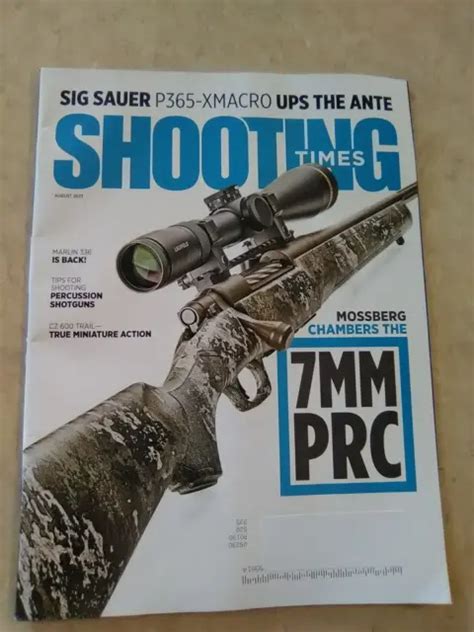 SHOOTING TIMES MAGAZINE August 2023 Sig Sauer P365 XMACRO Ups The Ante