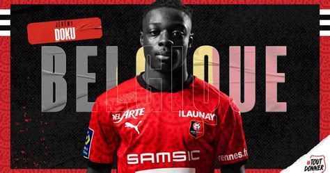 Jérémy Doku Sélectionné Avec La Belgique Stade Rennais Fc