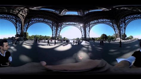 Eiffel Tower With Paris Asmr Vr 360 Youtube