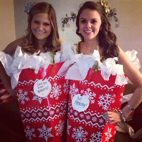 Pin By Meg Shetz On Made By Meg Christmas Present Costume Christmas Costumes Diy Funny