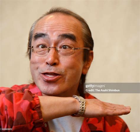 Japanese Comedian Ken Shimura Is Photographed On November 10 2005 In