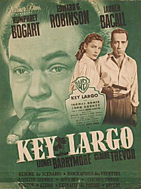 Key Largo Original 1948 French Movie Pressbook Posteritati Movie