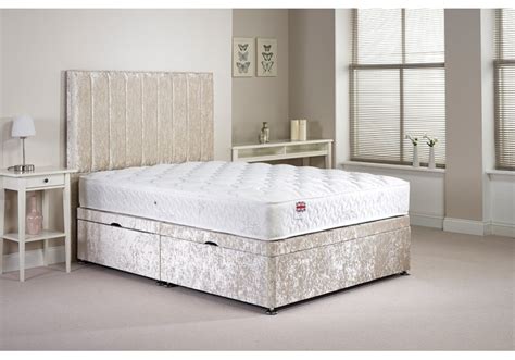 Small Double Harvard Side Opening Ottoman Bed
