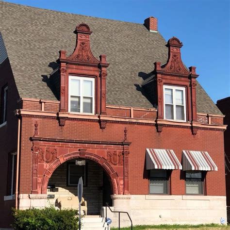 Brick harvesting is nothing new to st. Intricate dormers and historic St. Louis brick- gorgeous!