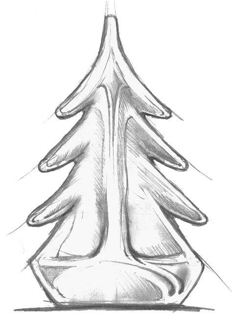 Evergreen Drawing At Getdrawings Free Download