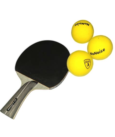 Killerspin Nonoise Ping Pong Balls Pack Of 3 Balls