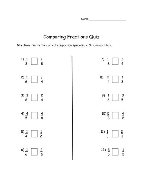 16 Best Images Of 3rd Grade Fraction Practice Worksheets Fraction