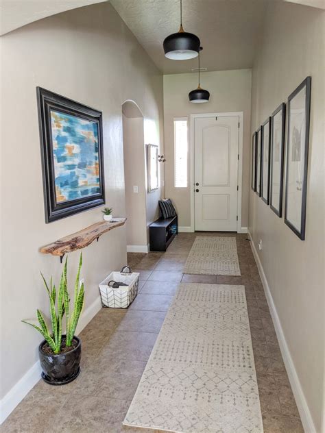 Long Entryway Ideas Our Entry Hallway Before After The DIY