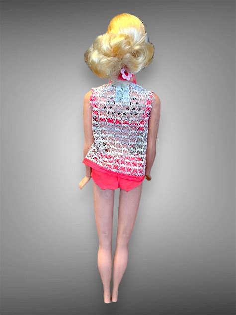 Vintage Talking Mute Lemon Blonde Nape Curl Barbie Big Eyelashes Ebay