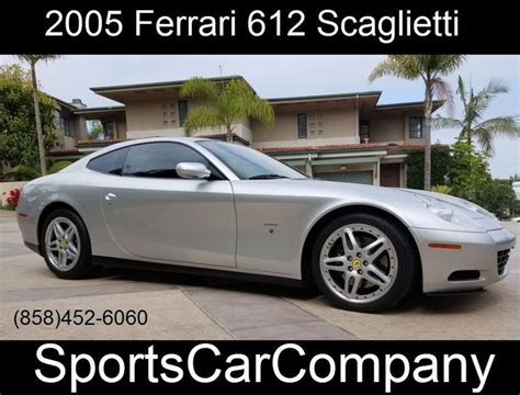 Maybe you would like to learn more about one of these? 2005 Used Ferrari 612 Scaglietti at Sports Car Company, Inc. Serving La Jolla, IID 16696936