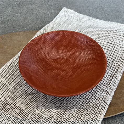 Assiette Calotte Collection Mado Cm Couleur Terraccotta En Gres