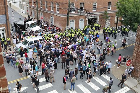 Charlottesville On High Alert As Small Groups Of Protesters March And