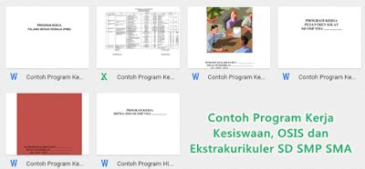 Program Kerja Wakasek Kesiswaan SD, SMP, SMA, SMK 2017 ~ RKS RKAS RKT