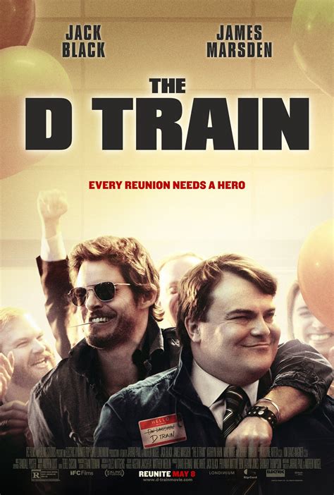 New Movie Poster For The D Train Starring Jack Black And James