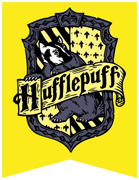 Printable Harry Potter House Crests