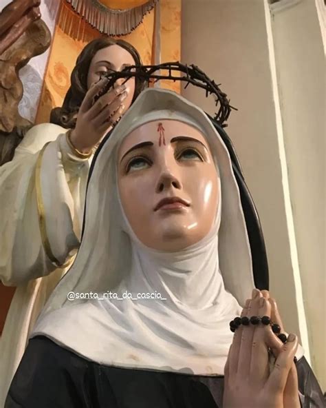 Santa Rita St Rita Of Cascia Catholic Art Nuns Gloria Statues Blessed Instagram Quick