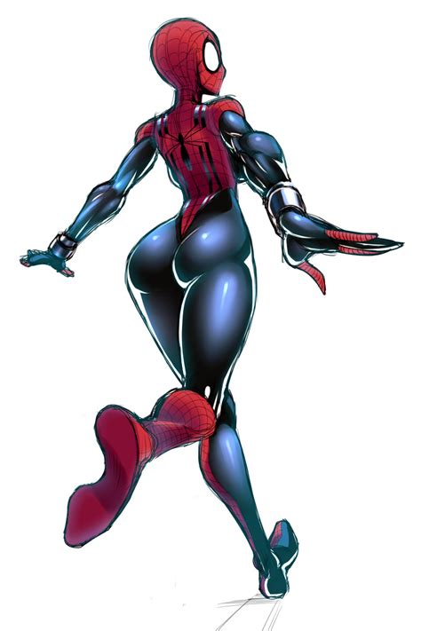 Spacezin May Parker Spider Girl Marvel Spider Man Series Bad Id Bad Pixiv Id Highres