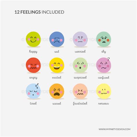 Emotions Playdough Mats Feelings Learning Printables Toddler Etsy Canada