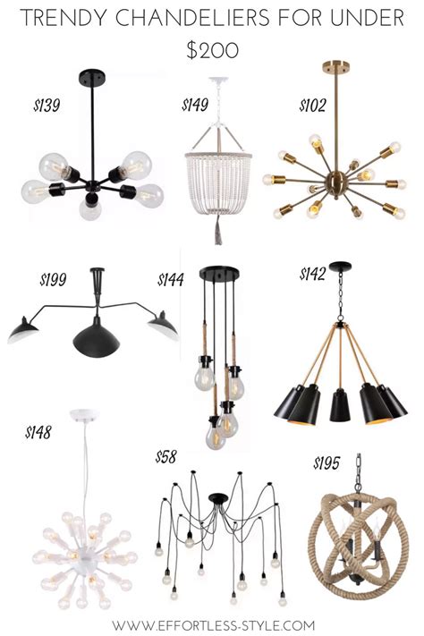Trendy Chandeliers For Under 200 Effortless Style Blog