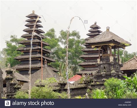 Temple Complex Named Pura Besakih In Bali Indonesia Stock Photo Alamy