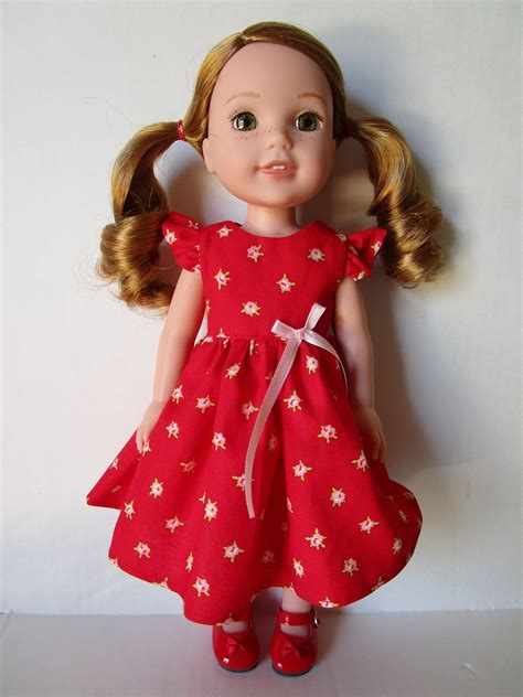 145 Inch Doll Clothes Fits Like Wellie Wisher Dress Moda In 2020